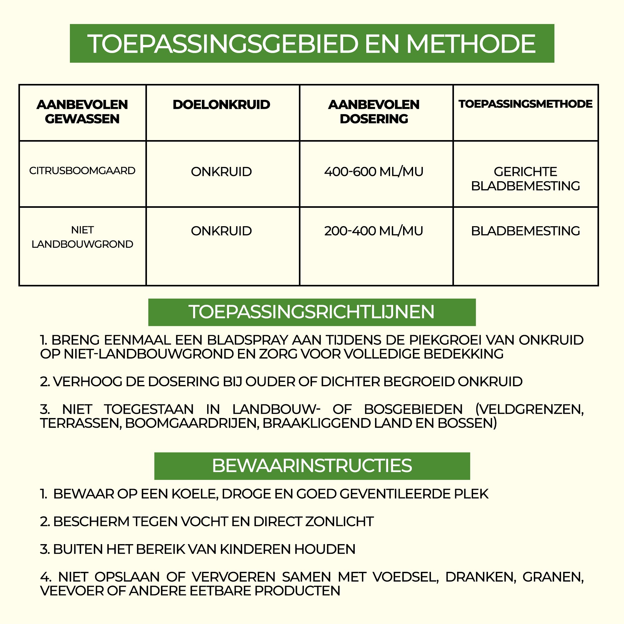 Glyphosaat Herbicide met Hoge Concentratie – Effectieve Onkruidbestrijder