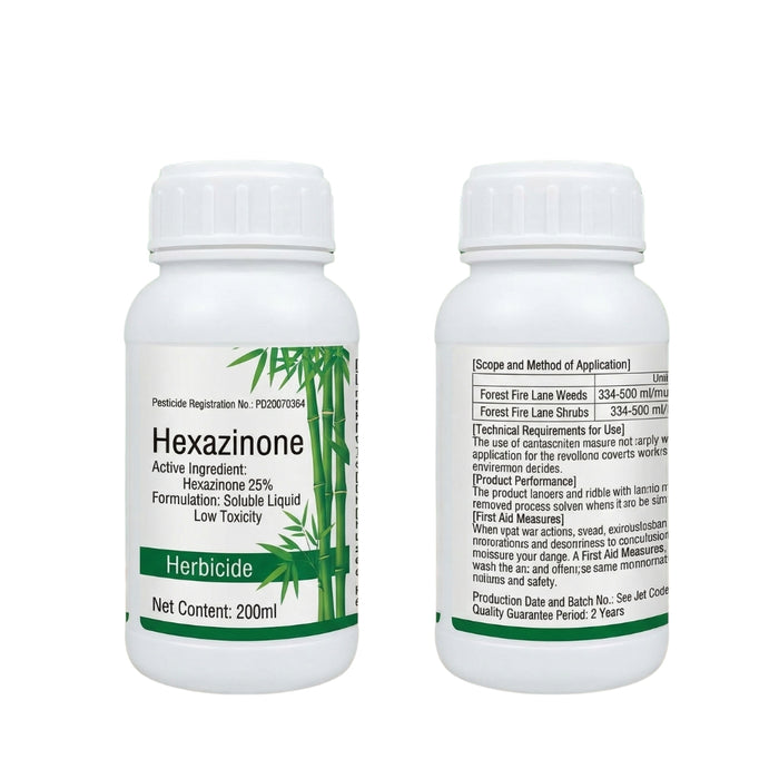 Hexazinon 25%ige lösliche Flüssiglösung zur Vegetationskontrolle – 200 ml Agrarformel