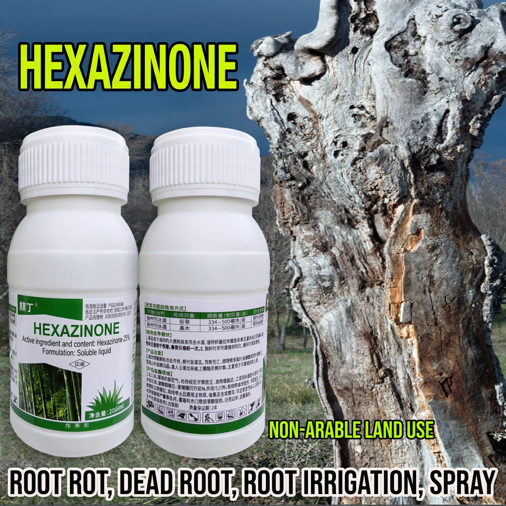 Hexazinon 25%ige lösliche Flüssiglösung zur Vegetationskontrolle – 200 ml Agrarformel